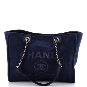 Chanel Deauville NM Tote Mixed Fibers Medium