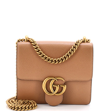 Gucci GG Marmont Chain Shoulder Bag Leather Small