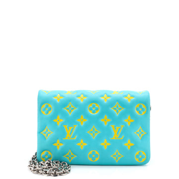 Louis Vuitton Coussin Pochette Monogram Embossed Lambskin