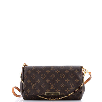 Louis Vuitton Favorite Handbag Monogram Canvas MM