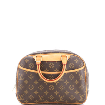 Louis Vuitton Trouville Handbag Monogram Canvas