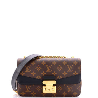 Louis Vuitton Marceau Handbag Monogram Canvas with Leather