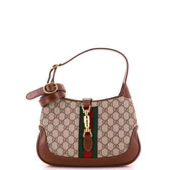 Gucci Jackie 1961 Hobo GG Coated Canvas Small