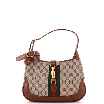 Gucci Jackie 1961 Hobo GG Coated Canvas Small