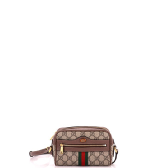 Gucci Ophidia Shoulder Bag GG Coated Canvas Mini