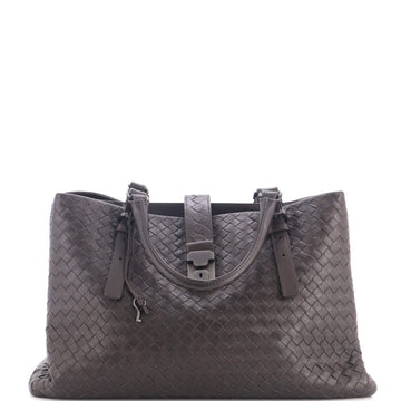 Bottega Veneta Roma Bag Intrecciato Nappa Medium