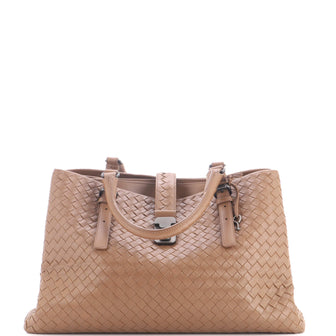 Bottega Veneta Roma Bag Intrecciato Nappa Medium