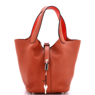 Hermes Eclat Picotin Lock Bag Clemence PM