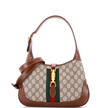 Gucci Jackie 1961 Hobo GG Coated Canvas Small
