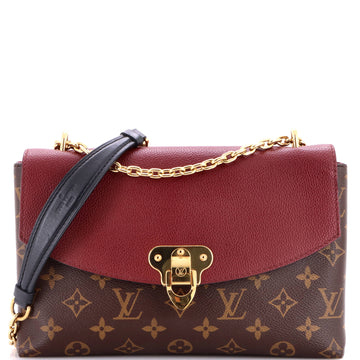 Louis Vuitton Saint Placide Handbag Monogram Canvas and Leather