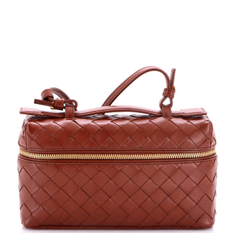 Bottega Veneta Bang Bang Vanity Case Intrecciato Leather