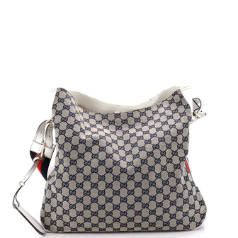 Gucci Heritage Web Hobo GG Canvas Medium