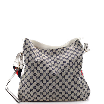 Gucci Heritage Web Hobo GG Canvas Medium