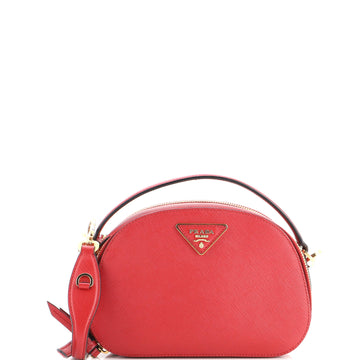 Prada Odette Top Handle Bag Saffiano Leather Small