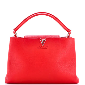 Louis Vuitton Capucines Bag Leather MM