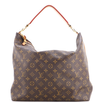 Louis Vuitton Sully Handbag Monogram Canvas MM