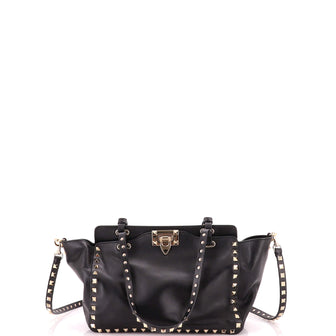 Valentino Garavani Rockstud Tote Soft Leather Small