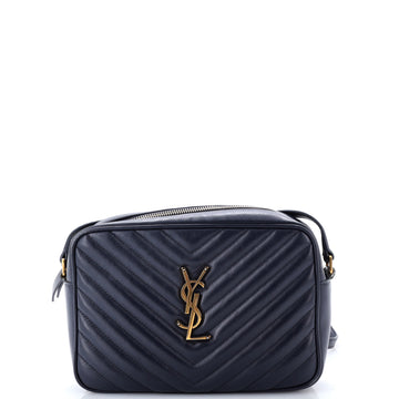 Saint Laurent Lou Camera Bag Matelasse Chevron Leather Small