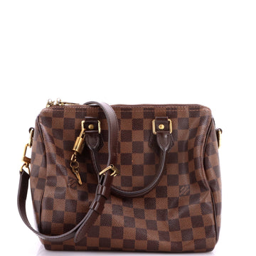 Louis Vuitton Speedy Bandouliere Bag Damier 25
