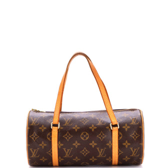 Louis Vuitton Papillon Handbag Monogram Canvas 26