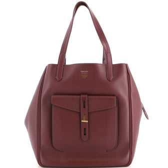 Tom Ford Hollywood T Twist Tote Leather Large