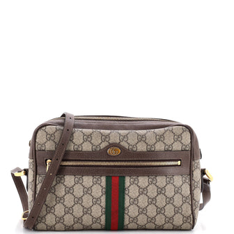 Gucci Ophidia Shoulder Bag GG Coated Canvas Small