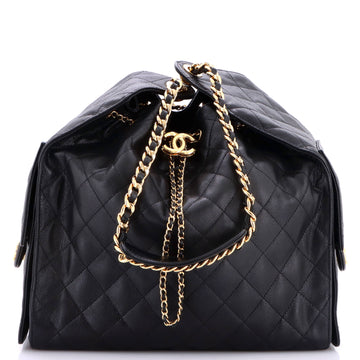 Chanel 25 Hobo Bag Quilted Caviar Medium