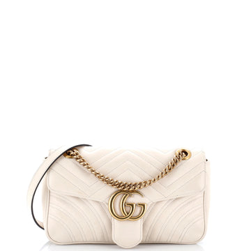 Gucci GG Marmont Flap Bag Matelasse Leather Small