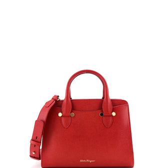 Salvatore Ferragamo Today Satchel Leather Small
