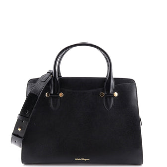 Salvatore Ferragamo Today Satchel Leather Large