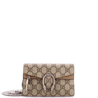 Gucci Dionysus Bag GG Coated Canvas Super Mini