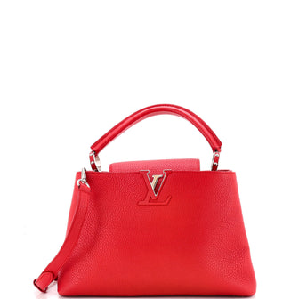 Louis Vuitton Capucines Bag Leather PM