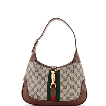 Gucci Jackie 1961 Hobo GG Coated Canvas Small