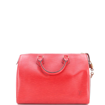 Louis Vuitton Speedy Handbag Epi Leather 30