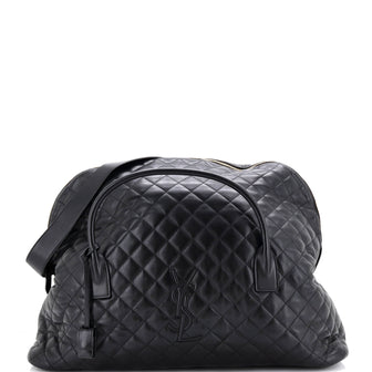 Saint Laurent ES Giant Travel Bag Quilted Leather