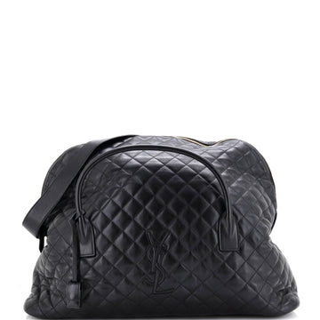 Saint Laurent ES Giant Travel Bag Quilted Leather