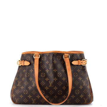 Louis Vuitton Batignolles Handbag Monogram Canvas Horizontal