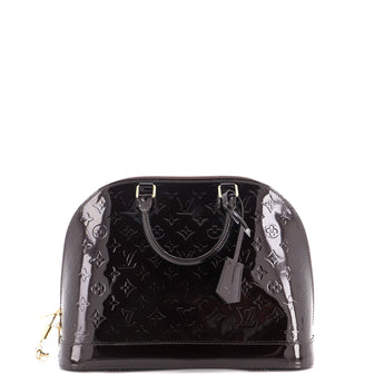 Louis Vuitton Alma Handbag Monogram Vernis PM