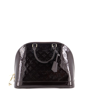 Louis Vuitton Alma Handbag Monogram Vernis PM