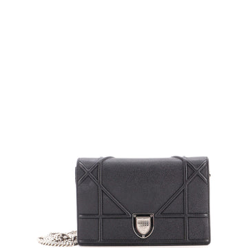Christian Dior Diorama Wallet on Chain Leather