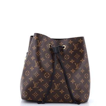 Louis Vuitton NeoNoe Handbag Monogram Canvas with Leather MM