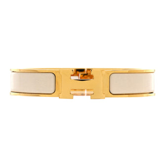 Hermes Clic H Bracelet Enamel Narrow