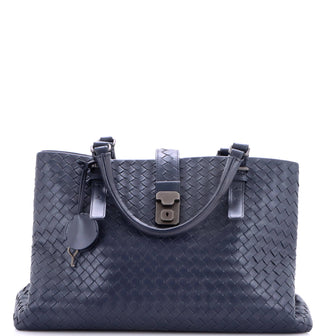 Bottega Veneta Roma Bag Intrecciato Nappa Medium