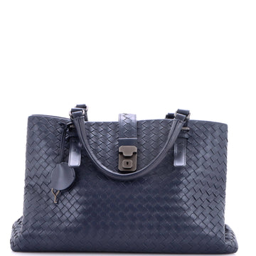 Bottega Veneta Roma Bag Intrecciato Nappa Medium