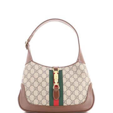 Gucci Jackie 1961 Hobo GG Coated Canvas Small