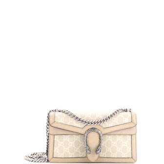 Gucci Dionysus Bag GG Coated Canvas with Leather Small