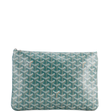 Goyard Senat Zip Pouch Coated Canvas MM
