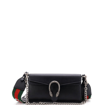 Gucci Dionysus East-West Flap Bag Leather Small