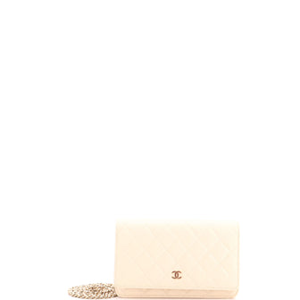 Chanel Wallet on Chain Quilted Caviar
