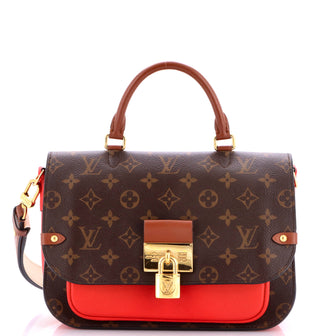 Louis Vuitton Vaugirard Handbag Monogram Canvas with Leather